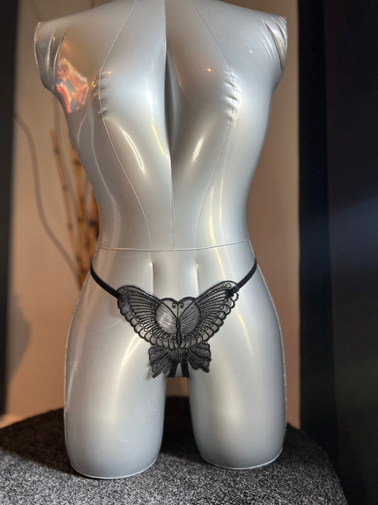 Butterfly Crotchless Panty